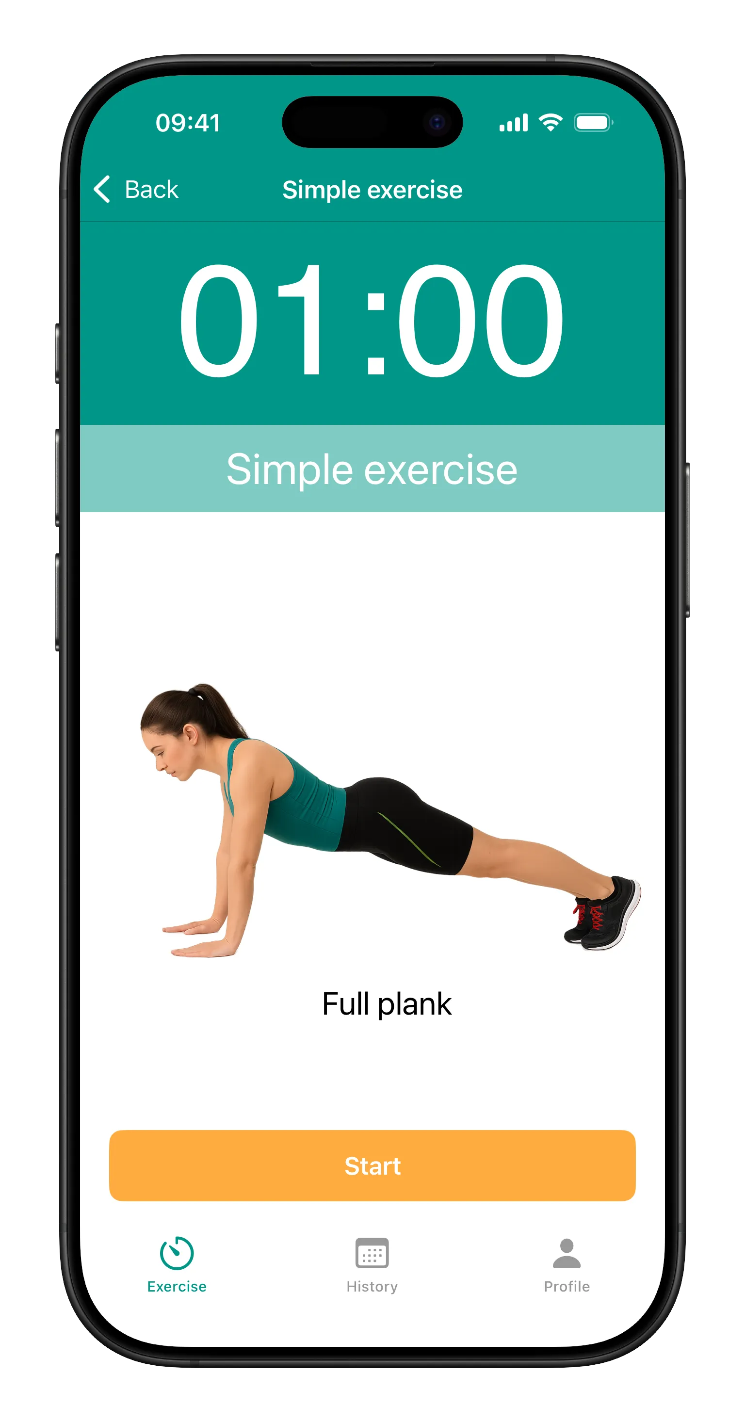 Plank Timer Screenshot 1